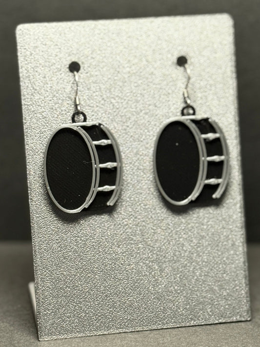 Earrings - Bass Drum