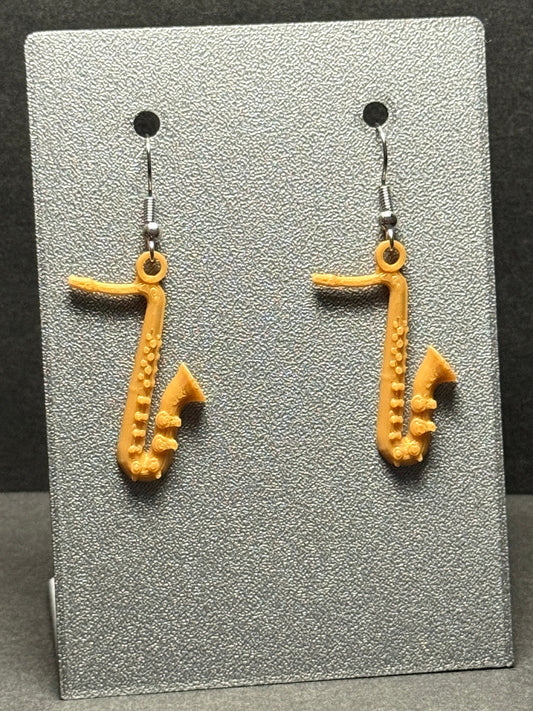 Earrings - Saxaphone